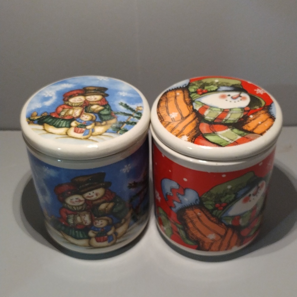 CHRISTMAS CANISTER JARS - Picture 3 of 9